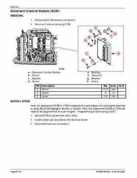 Mercury Optimax 200/225 from year 2000 Service Manual., Page 141