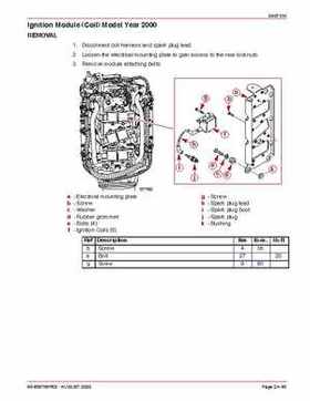 Mercury Optimax 200/225 from year 2000 Service Manual., Page 142