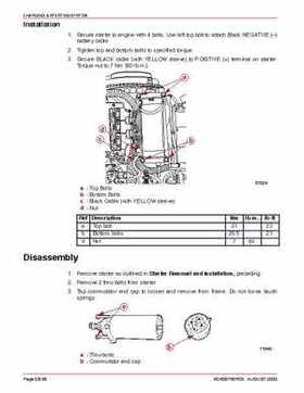 Mercury Optimax 200/225 from year 2000 Service Manual., Page 182