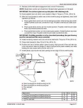 Mercury Optimax 200/225 from year 2000 Service Manual., Page 699