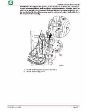 Mercury Optimax 75, 90, 115, DFI starting year 2004 service manual., Page 138