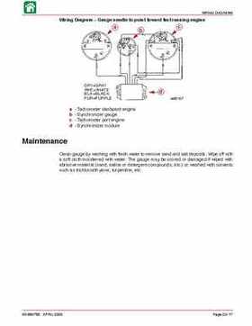 Mercury Optimax 75, 90, 115, DFI starting year 2004 service manual., Page 158