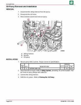 Mercury Optimax 75, 90, 115, DFI starting year 2004 service manual., Page 257