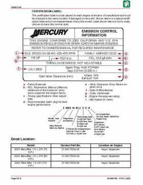 Mercury Optimax 75, 90, 115, DFI starting year 2004 service manual., Page 271