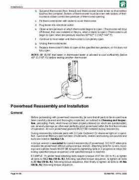 Mercury Optimax 75, 90, 115, DFI starting year 2004 service manual., Page 338
