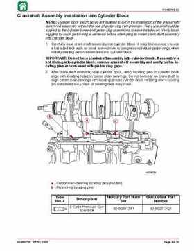 Mercury Optimax 75, 90, 115, DFI starting year 2004 service manual., Page 351