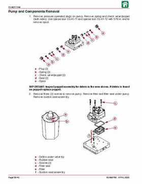 Mercury Optimax 75, 90, 115, DFI starting year 2004 service manual., Page 452