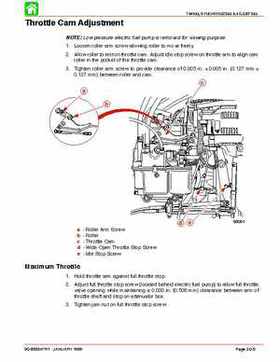 Mercury Optimax Models 135, 150, Direct Fuel Injection., Page 113