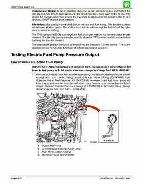 Mercury Optimax Models 135, 150, Direct Fuel Injection., Page 167