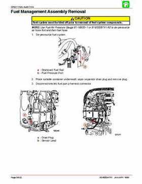 Mercury Optimax Models 135, 150, Direct Fuel Injection., Page 169