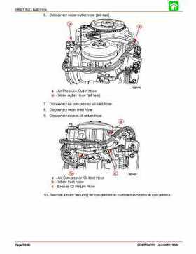Mercury Optimax Models 135, 150, Direct Fuel Injection., Page 195