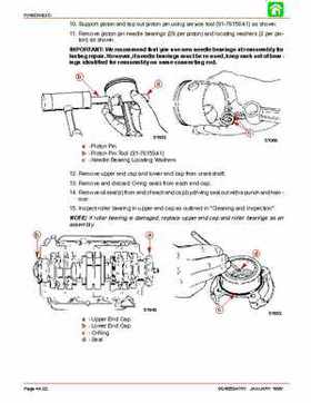 Mercury Optimax Models 135, 150, Direct Fuel Injection., Page 244