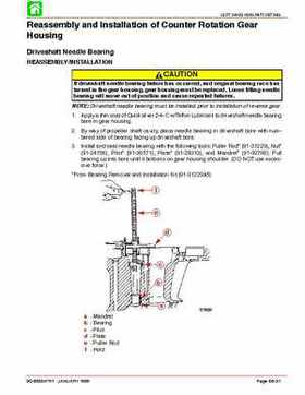 Mercury Optimax Models 135, 150, Direct Fuel Injection., Page 431