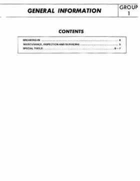 1977-2000 Suzuki DT5/6/8 Outboards Service Manual, Page 4