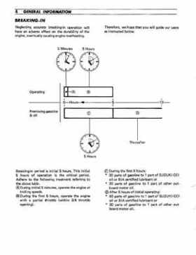1977-2000 Suzuki DT5/6/8 Outboards Service Manual, Page 5