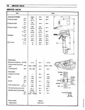 1977-2000 Suzuki DT5/6/8 Outboards Service Manual, Page 19