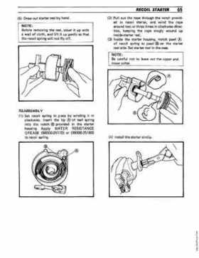 1977-2000 Suzuki DT5/6/8 Outboards Service Manual, Page 70