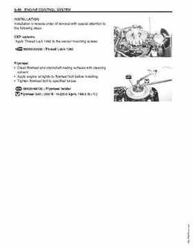 1996-2005 Suzuki DF40, DF50 Four Stroke Outboard Service Manual, Page 104