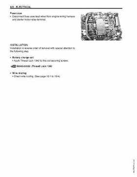 1996-2005 Suzuki DF40, DF50 Four Stroke Outboard Service Manual, Page 111