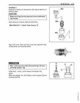 1996-2005 Suzuki DF40, DF50 Four Stroke Outboard Service Manual, Page 122