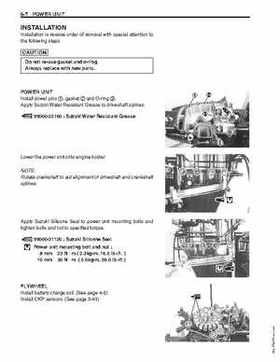1996-2005 Suzuki DF40, DF50 Four Stroke Outboard Service Manual, Page 150