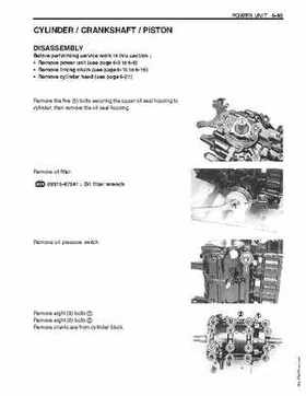 1996-2005 Suzuki DF40, DF50 Four Stroke Outboard Service Manual, Page 183