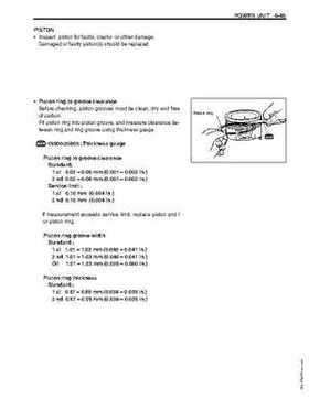 1996-2005 Suzuki DF40, DF50 Four Stroke Outboard Service Manual, Page 189