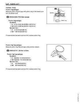 1996-2005 Suzuki DF40, DF50 Four Stroke Outboard Service Manual, Page 190