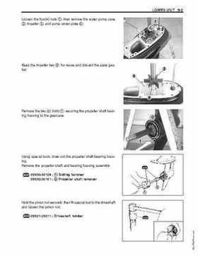 1996-2005 Suzuki DF40, DF50 Four Stroke Outboard Service Manual, Page 255