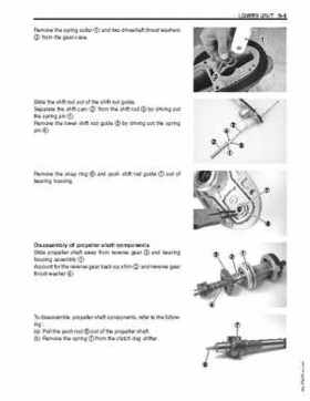 1996-2005 Suzuki DF40, DF50 Four Stroke Outboard Service Manual, Page 257