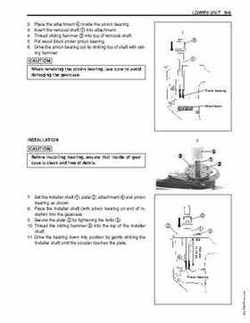 1996-2005 Suzuki DF40, DF50 Four Stroke Outboard Service Manual, Page 259