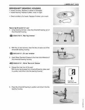 1996-2005 Suzuki DF40, DF50 Four Stroke Outboard Service Manual, Page 263