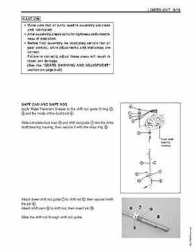 1996-2005 Suzuki DF40, DF50 Four Stroke Outboard Service Manual, Page 267