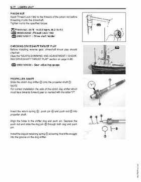 1996-2005 Suzuki DF40, DF50 Four Stroke Outboard Service Manual, Page 270