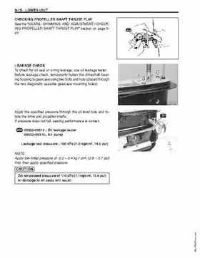 1996-2005 Suzuki DF40, DF50 Four Stroke Outboard Service Manual, Page 272