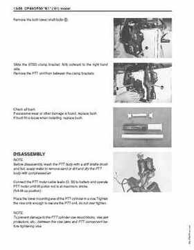 1996-2005 Suzuki DF40, DF50 Four Stroke Outboard Service Manual, Page 395