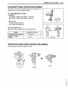 1996-2005 Suzuki DF40, DF50 Four Stroke Outboard Service Manual, Page 440