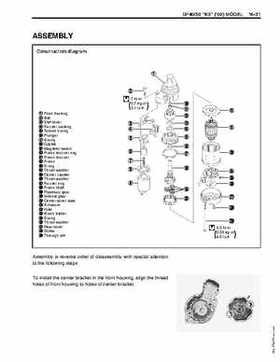 1996-2005 Suzuki DF40, DF50 Four Stroke Outboard Service Manual, Page 477