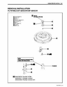 Suzuki 2003-2007 DF60 DF70 Outboard Motors Service Manual, Page 99
