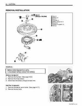 Suzuki 2003-2007 DF60 DF70 Outboard Motors Service Manual, Page 105