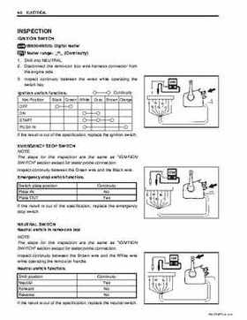 Suzuki 2003-2007 DF60 DF70 Outboard Motors Service Manual, Page 109