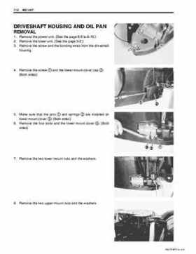 Suzuki 2003-2007 DF60 DF70 Outboard Motors Service Manual, Page 200
