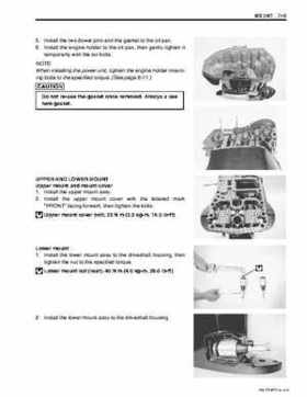Suzuki 2003-2007 DF60 DF70 Outboard Motors Service Manual, Page 207