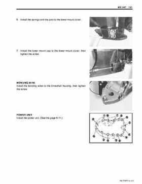 Suzuki 2003-2007 DF60 DF70 Outboard Motors Service Manual, Page 209