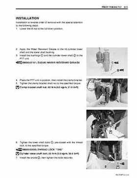 Suzuki 2003-2007 DF60 DF70 Outboard Motors Service Manual, Page 231