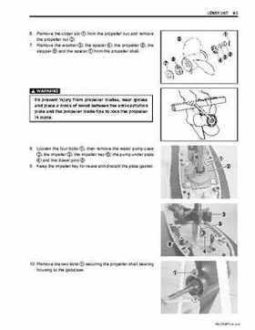 Suzuki 2003-2007 DF60 DF70 Outboard Motors Service Manual, Page 243
