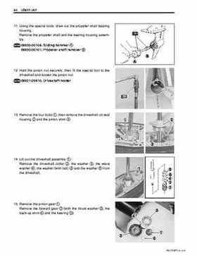 Suzuki 2003-2007 DF60 DF70 Outboard Motors Service Manual, Page 244