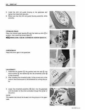 Suzuki 2003-2007 DF60 DF70 Outboard Motors Service Manual, Page 256