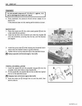 Suzuki 2003-2007 DF60 DF70 Outboard Motors Service Manual, Page 260