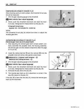 Suzuki 2003-2007 DF60 DF70 Outboard Motors Service Manual, Page 266